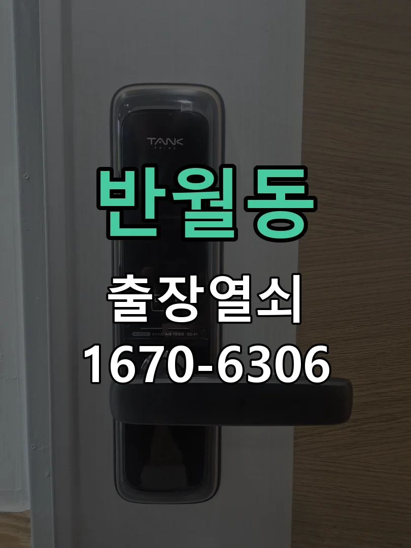 안산시 반월동 현장 점검