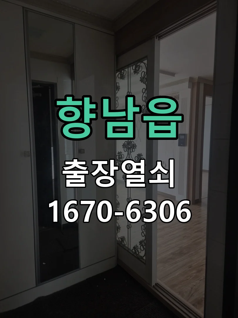 화성시 향남읍 도어락 교체 현장 도착 후 상태 확인