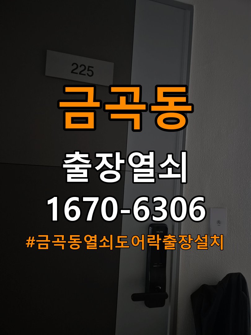 금곡동열쇠 도어락 출장 설치 도어락 교체 및 비번 변경 호환성 확인 참고 사진 5