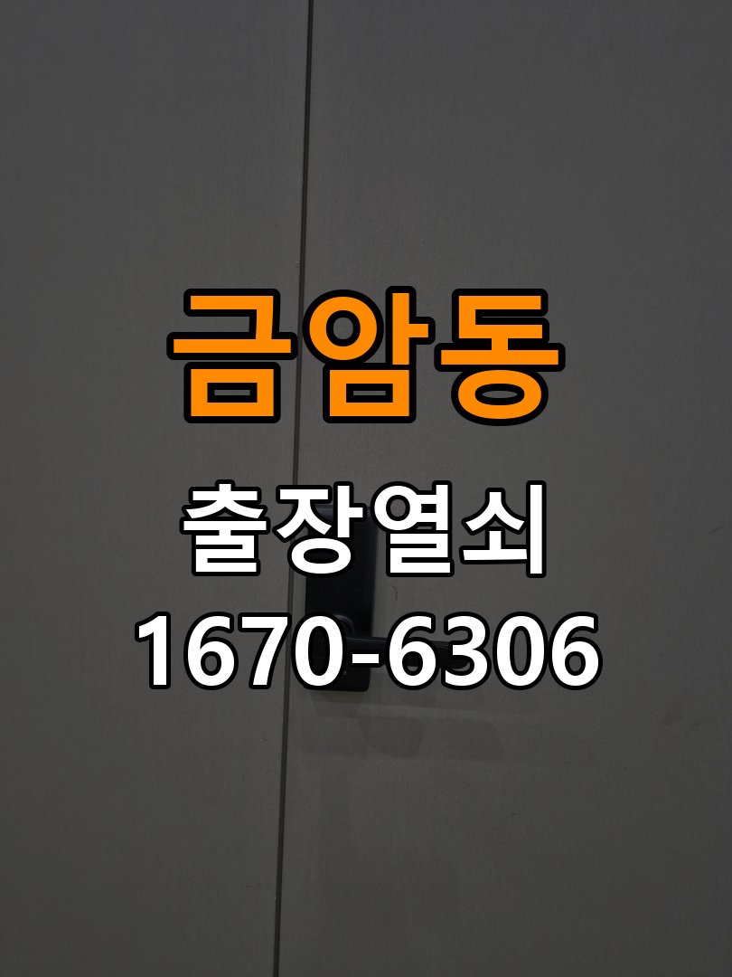금암동도어락 열쇠 출장 24시 오피스텔 타공 자국 고려한 교체 규격 확인 참고 사진 1