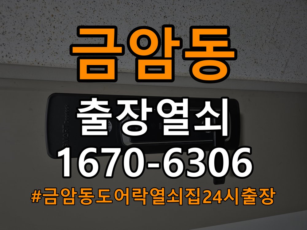 금암동도어락 열쇠집 24시 출장 계단식 아파트 도어락 센서 위치 및 오류 점검 참고 사진 2
