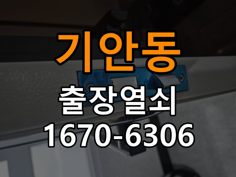 기안동도어락 열쇠 출장 24시 화장실문 안에서 잠김 손잡이 교체 및 비용 준비사항 참고 사진 1