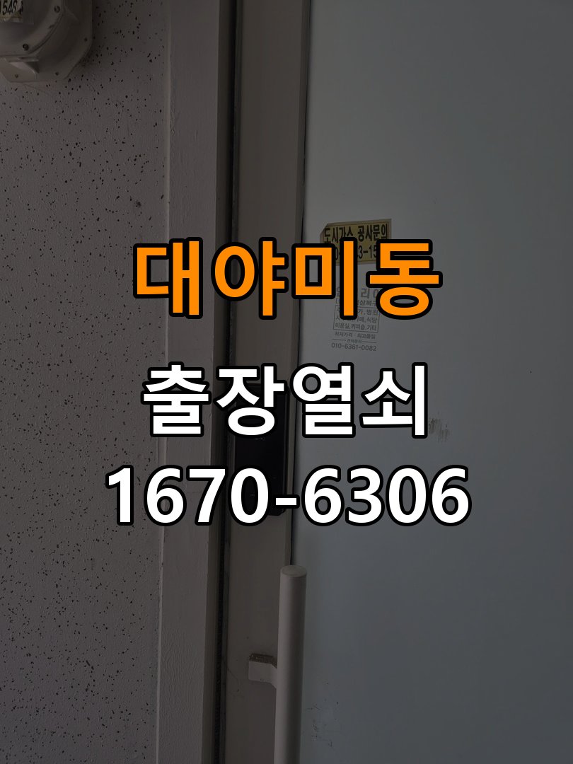대야미동 현관문 보조키 열쇠 분실 키통 교체 작업 완료 후 정상 작동 확인