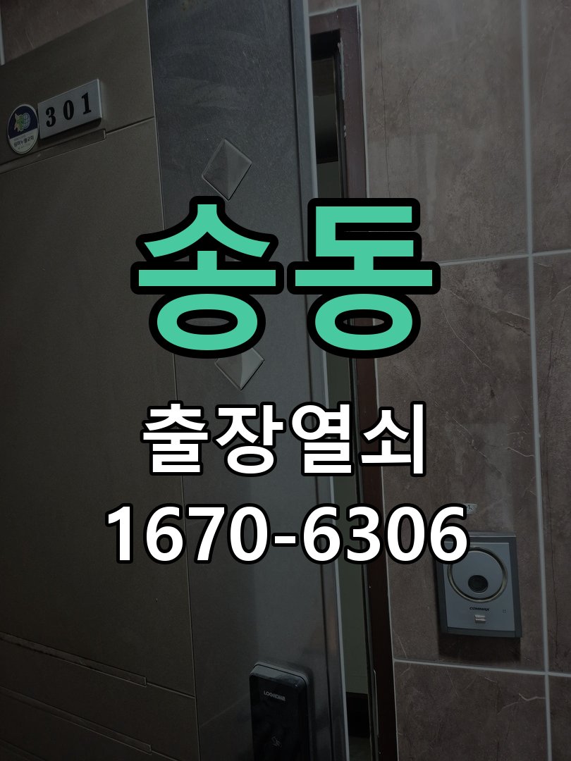 송동 도어락 소리 안남 무음모드 해제 방법 작업 완료 후 정상 작동 확인