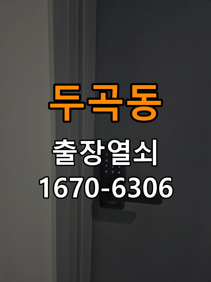 두곡동도어락 열쇠집 24시 출장 노후 도어락 모터 소음 및 걸쇠 미작동 해결 참고 사진 2