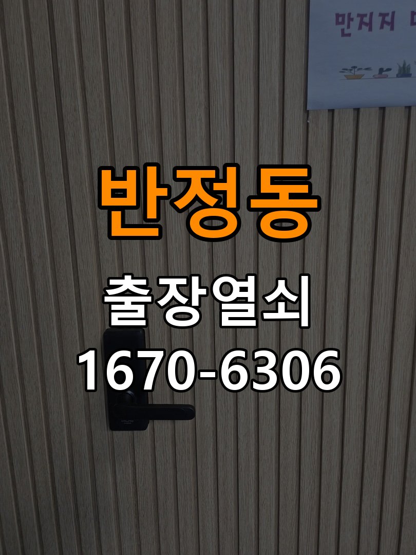 반정동도어락 열쇠 출장 24시 빌라 현관문 잠금받이 주변 나무 갈림점검 참고 사진 2