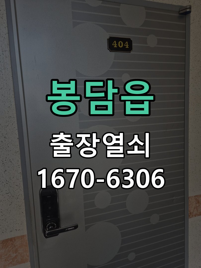 봉담읍 외출 중 도어락 방전 편의점 9V 건전지 응급대처 작업 완료 후 정상 작동 확인