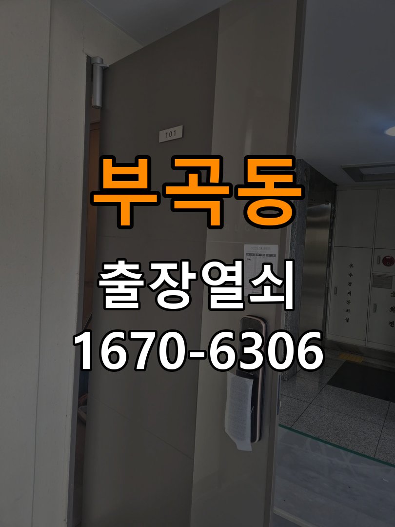 부곡동 상가 청소 후 도어락 키패드가 반응하지 않는 증상 - 장기간 사용하지 않은 뒤 점검 작업 완료 후 정상 작동 확인