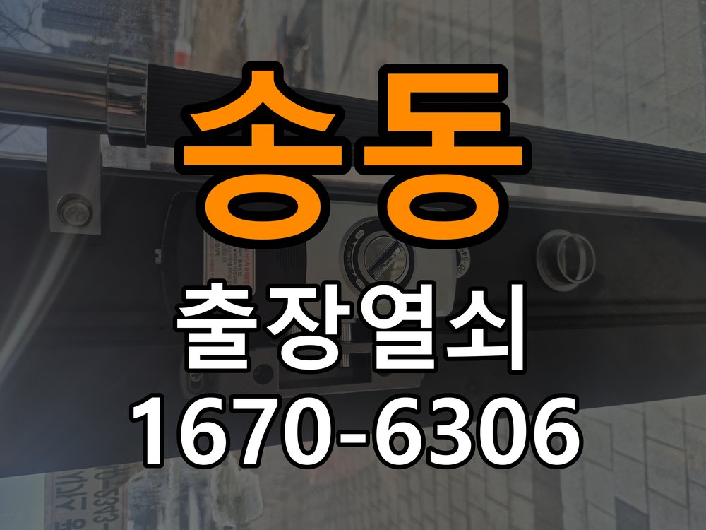 사송동열쇠 반지하 문 밀어야 잠기는 도어락 스트라이크 점검 참고 사진 2
