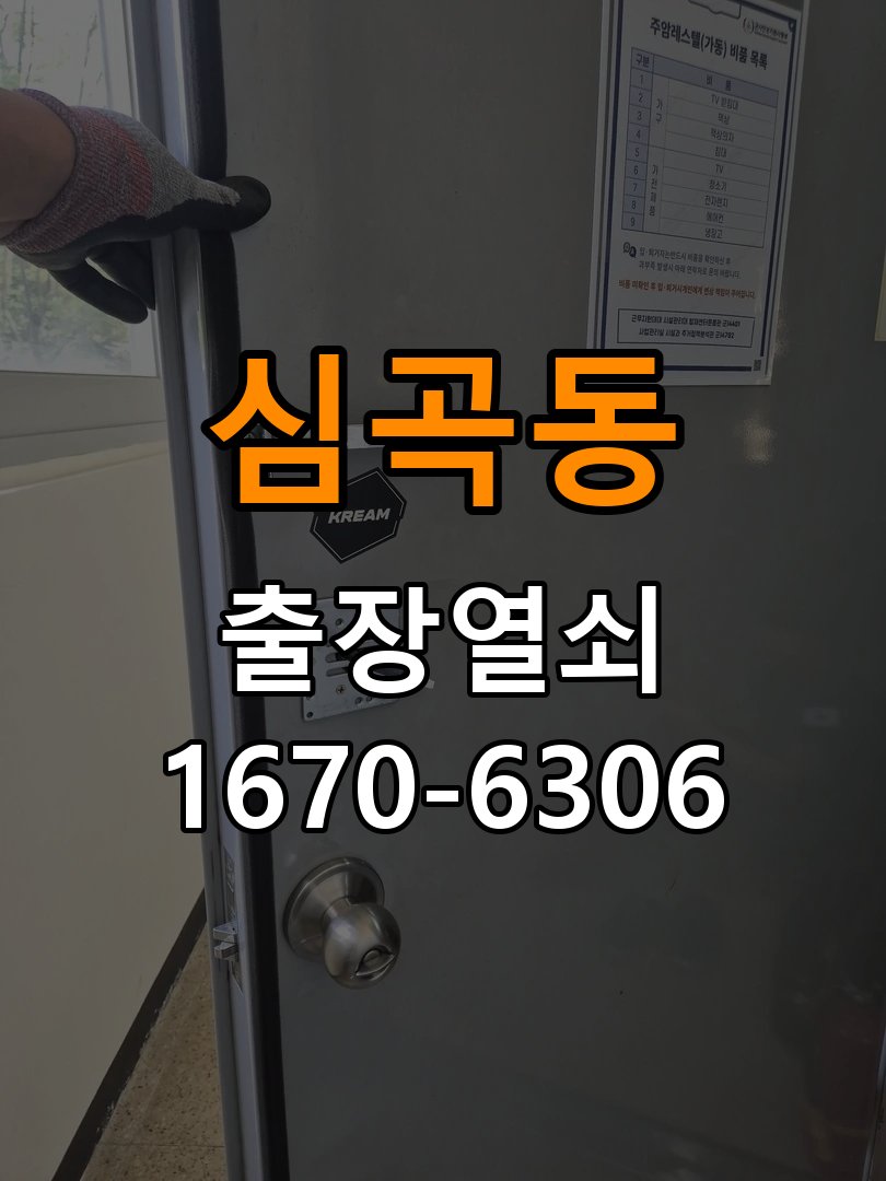 심곡동열쇠 상가 푸시풀 도어락 손잡이 복귀 불량 점검 참고 사진 1