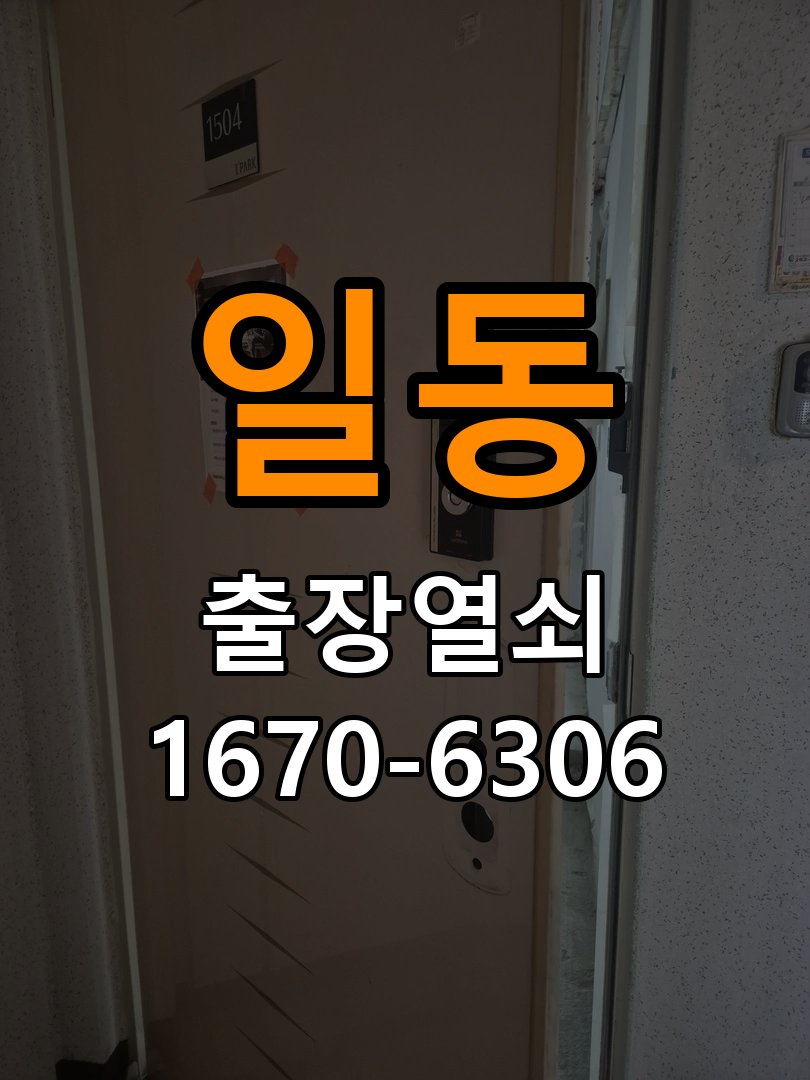 일동 도어락 이중잠금 내부잠금 해제 방법 파손 최소화 기술 개문 공구 세트 정밀 점검 및 교체
