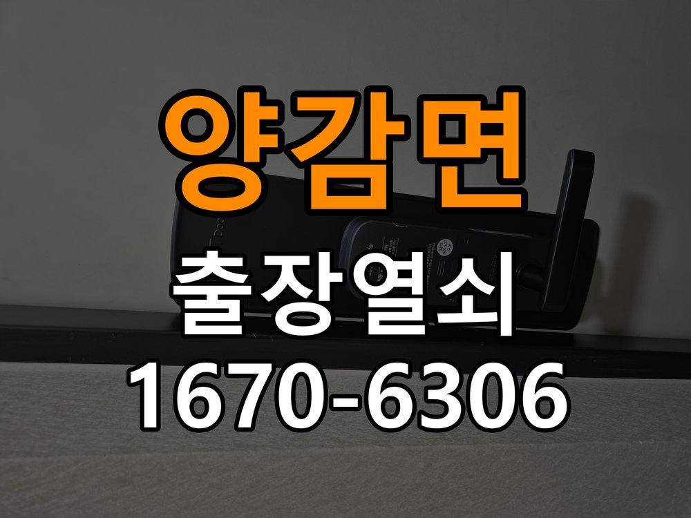 양감면 현관문 보조키 열쇠 분실 키통 교체 특수 딤플키 실린더 보조키 교체 정밀 점검 및 교체