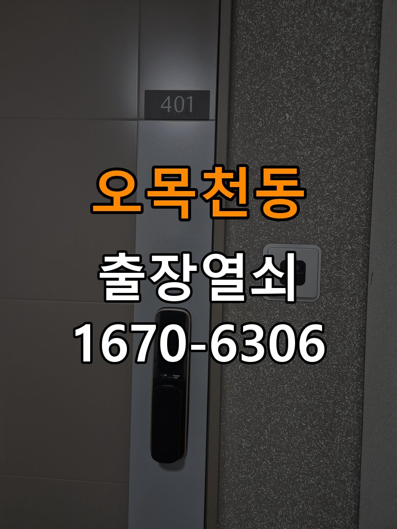 오목천동열쇠 도어락 출장 설치 도어락 교체 전 필수 점검 사항 및 안전 수칙 참고 사진 1
