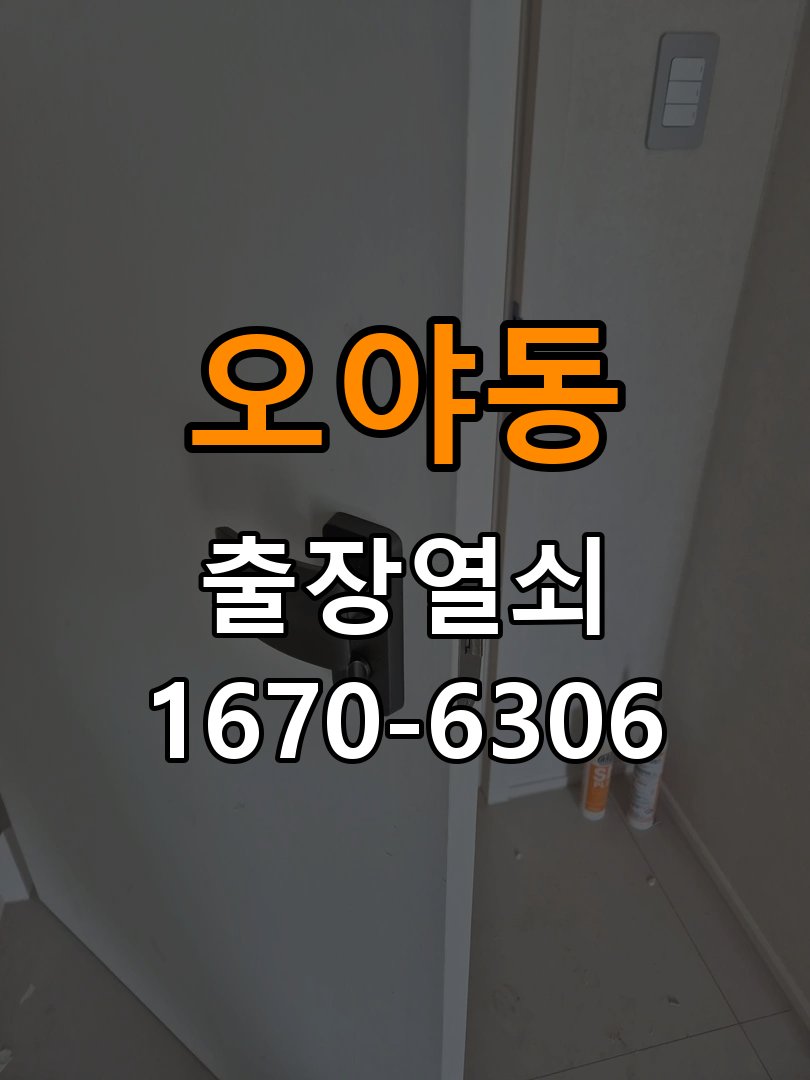 오야동열쇠 오피스텔 푸시풀 도어락 손잡이 복귀 불량 점검 참고 사진 5