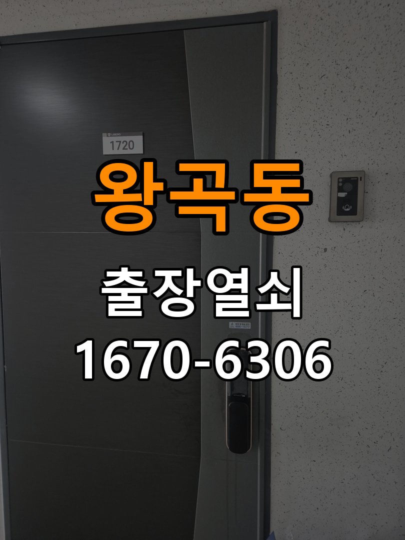 왕곡동 오피스텔 현관문 잠금받이 주변 나무가 갈라졌을 때 점검 - 새로 설치한 제품 이상 확인 작업 완료 후 정상 작동 확인