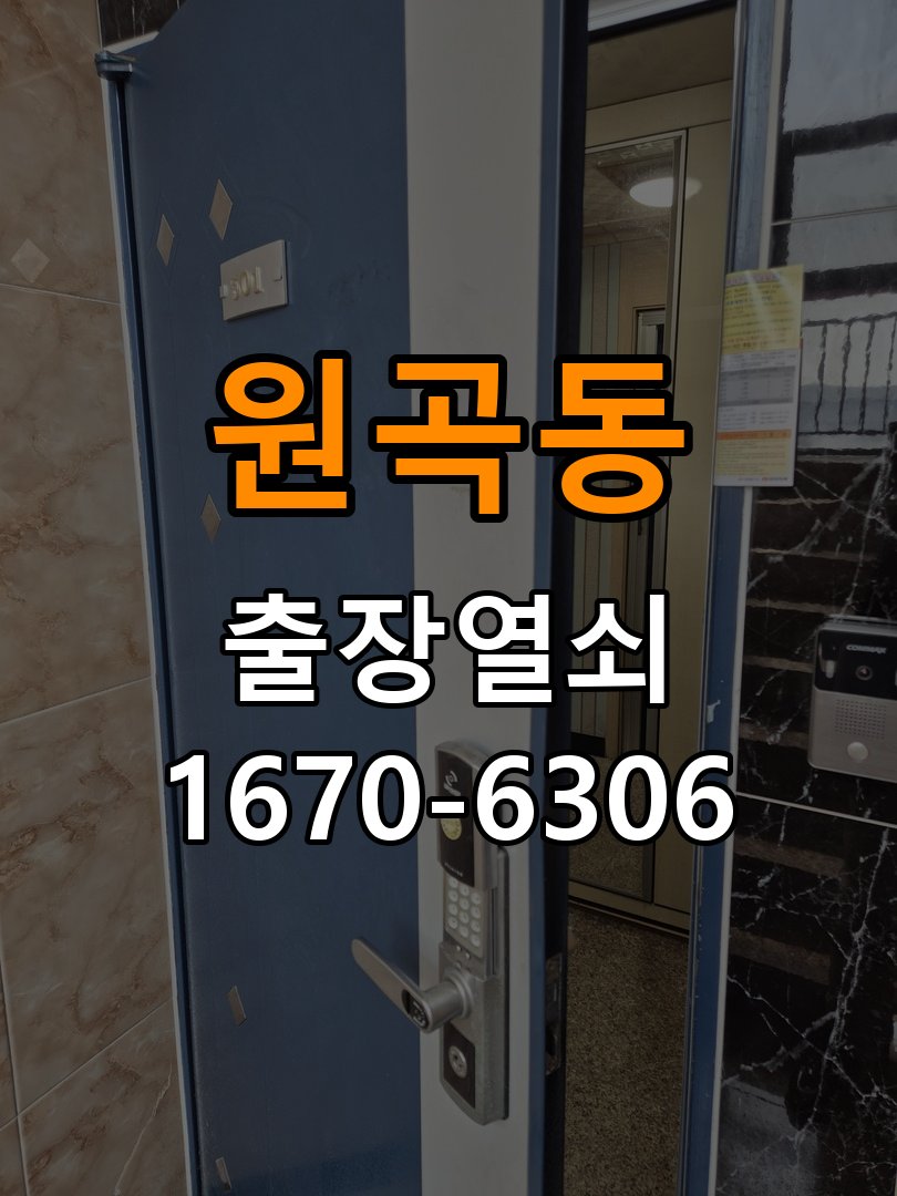 원곡동열쇠 도어락 방전 시 9V 건전지 응급대처 및 관리법 참고 사진 1