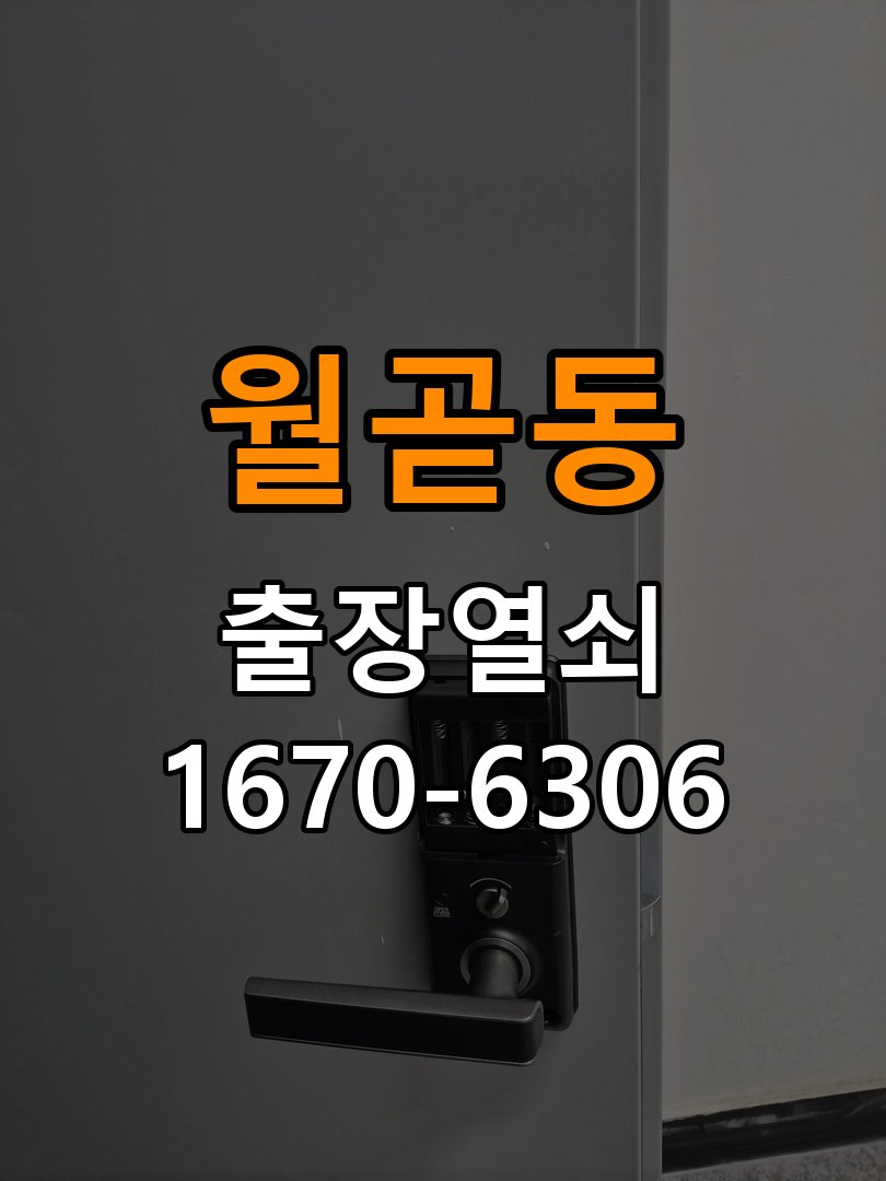 월곧동 현관문 보조키 열쇠 분실 키통 교체 도어락 위의 특수 보조키 열쇠를 잃어버려 문을 열지 못함 현장 출장