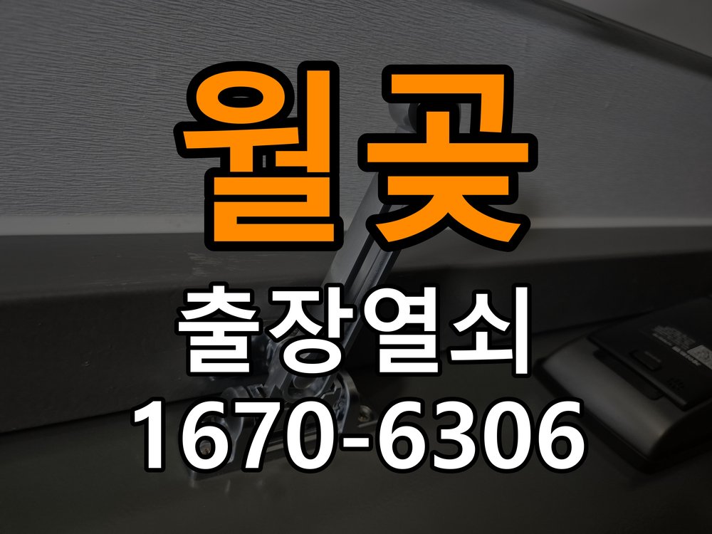 월곶 보조키 특수키 안전고리 추가 설치 작업 완료 후 정상 작동 확인