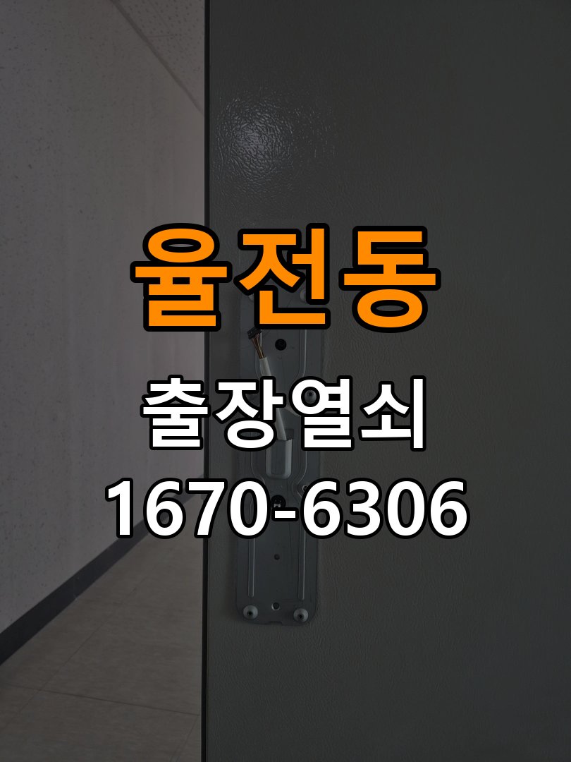 율전동열쇠 도어락 출장 설치 도어락 교체 전 작동 상태 및 고장 증상 확인 방법 참고 사진 2
