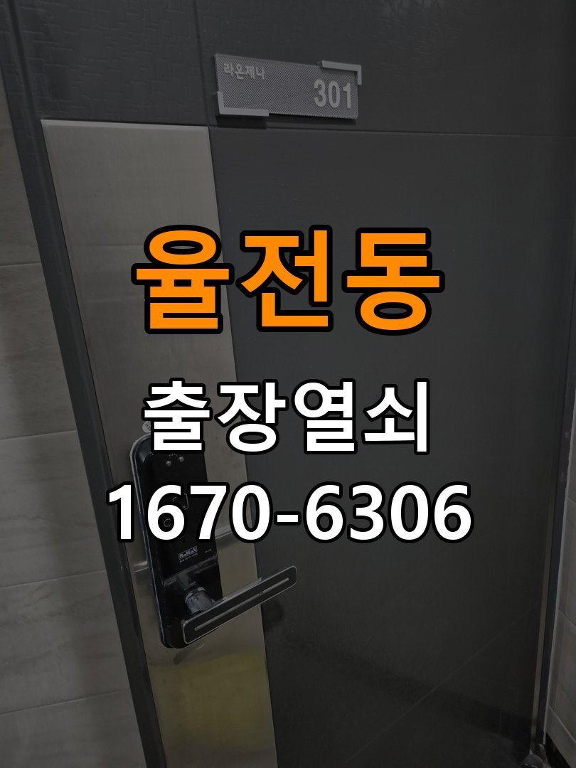 율전동열쇠 도어락 출장 설치 두꺼운 현관문 도어락 규격 확인 및 작동 점검 참고 사진 2