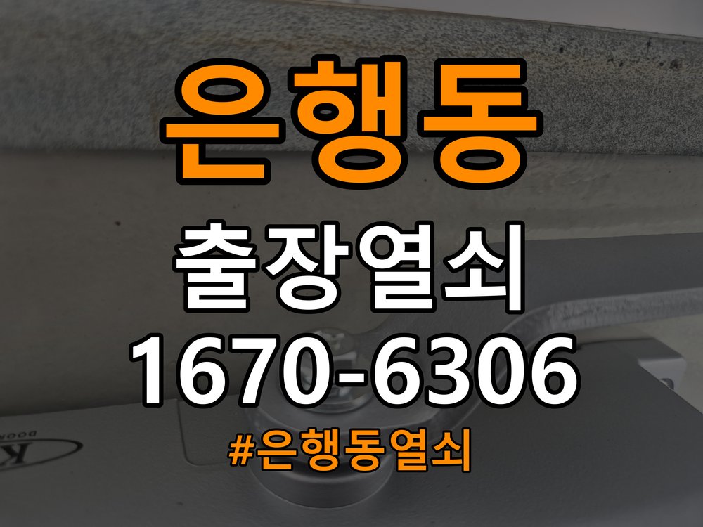 은행동열쇠 아파트 두꺼운 현관문 도어락 설치 규격 및 점검 참고 사진 3