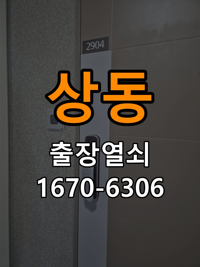 상동 보조키 특수키 안전고리 추가 설치 특수 핀 실린더 보조키 및 빗장형 고급 안전고리 정밀 점검 및 교체