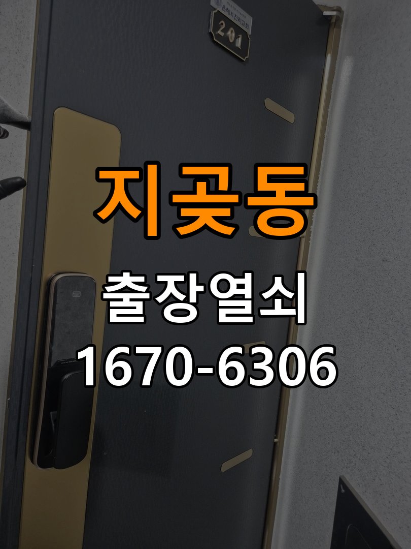 지곶동도어락 열쇠 출장 24시 단독주택 이중잠금 해제 및 설치 환경 확인방법 참고 사진 3