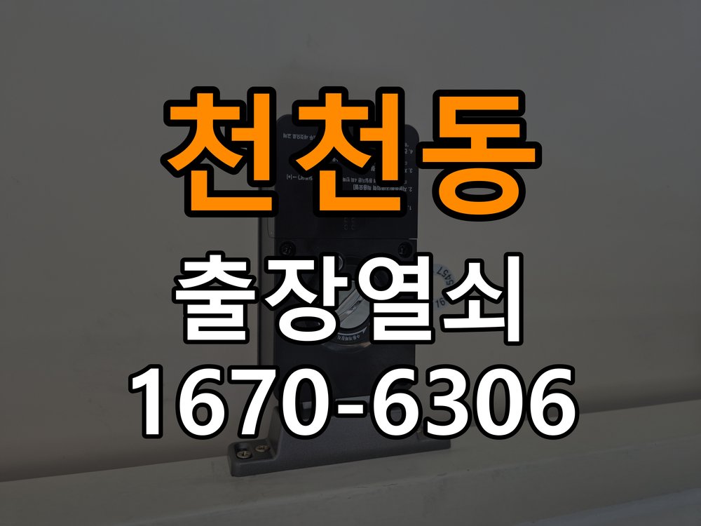 천천동열쇠 도어락 출장 설치 도어락 교체 전 필수 확인 사항 및 대응법 참고 사진 3