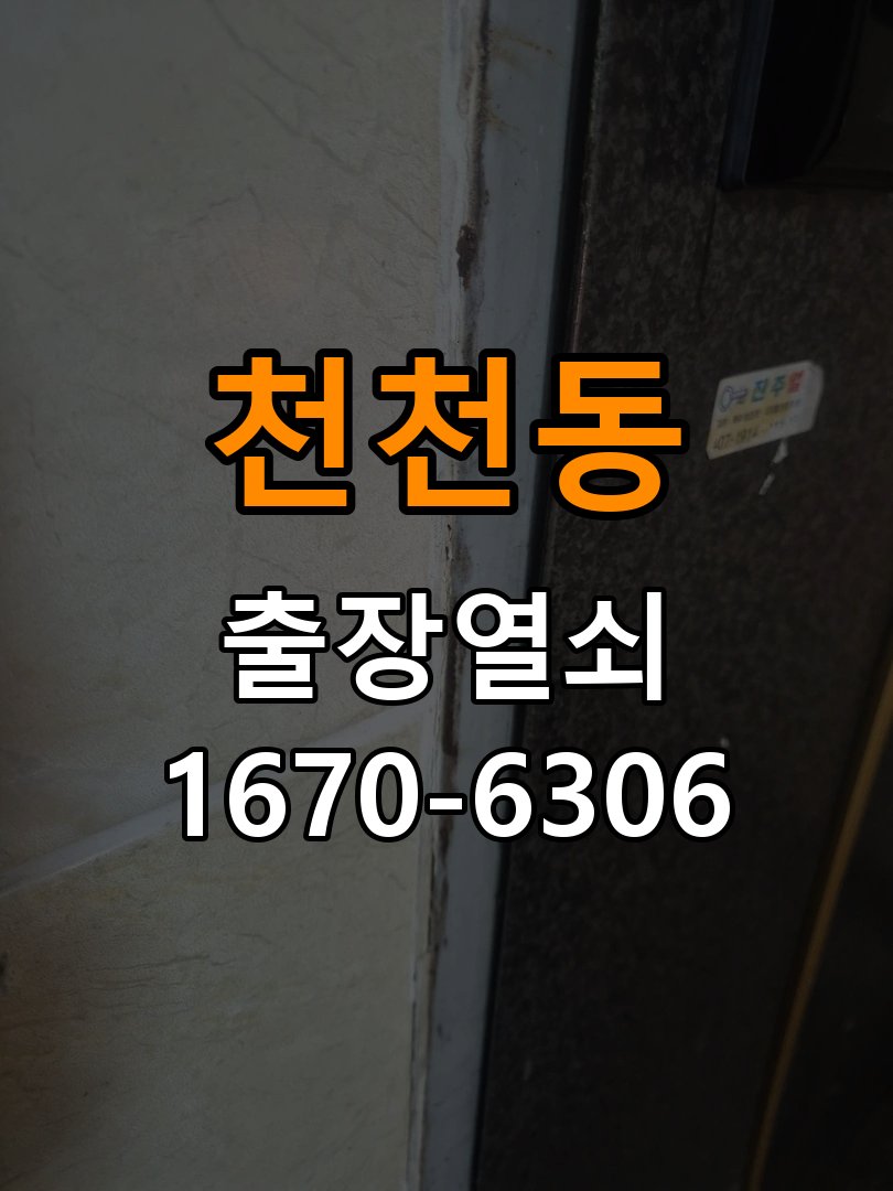천천동열쇠 도어락 출장 설치 임대주택 도어락 본체와 문 사이 뜨는 증상 점검 참고 사진 2