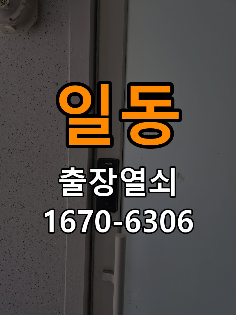 일동 임대주택 도어락 잠금 모터 소리만 나고 걸쇠가 움직이지 않는 증상 - 작업 후 정상 작동 확인 모티스 구동 기구 정밀 점검 및 교체