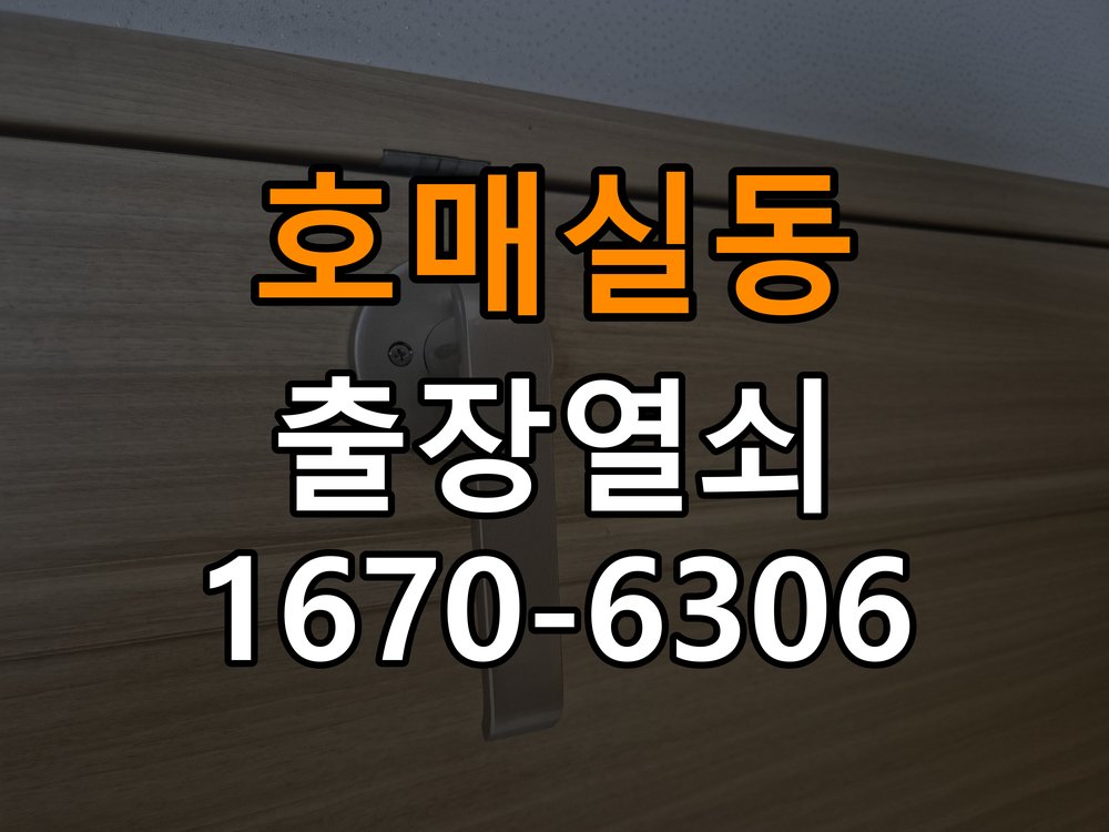 호매실동열쇠 도어락 출장 설치 도어락 교체 전 설치 조건 확인 방법 참고 사진 1